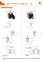 45 Series Ø22mm Nylon Bezel Switches & Indicators - 33