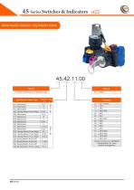 45 Series Ø22mm Nylon Bezel Switches & Indicators - 7