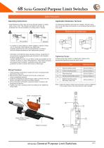 48 Series General Purpose Limit Switches-14