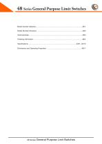 48 Series General Purpose Limit Switches-2