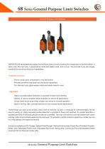 48 Series General Purpose Limit Switches-3
