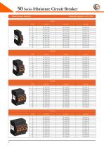 50 Series Miniature Circuit Breakers - 11