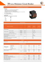 50 Series Miniature Circuit Breakers - 4