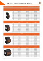 50 Series Miniature Circuit Breakers - 9