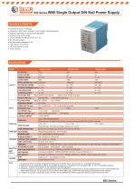 650 Series  DIN Rail Single Output Power Supplies - 2