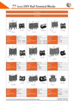 77 Series DIN Rail Terminal Blocks - 14