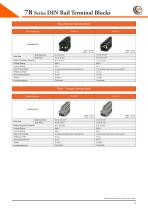 78 Series DIN Rail Terminal Blocks - 12