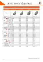 78 Series DIN Rail Terminal Blocks - 13
