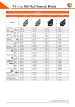 78 Series DIN Rail Terminal Blocks - 14