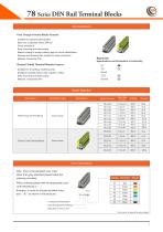 78 Series DIN Rail Terminal Blocks - 4