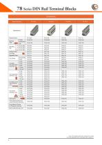 78 Series DIN Rail Terminal Blocks - 7