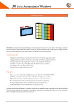 Annunciator Windows 30 Series - 3