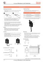 Miniature Limit Switch - 13