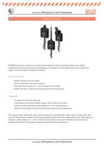 Miniature Limit Switch - 3