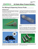 GX Static Mixer Product Bulletin-1