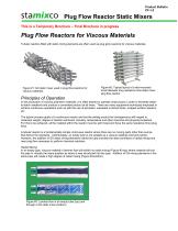 Plug Flow Reactor Static Mixers-1