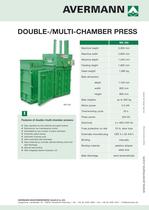 Double/multi-chamber press - 1