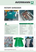 Rotary shredder - 1