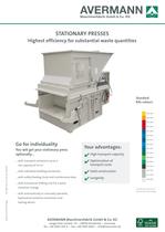 Stationary presses - 1