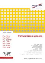 Polyurethane screens - 1