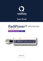 Data Sheet - RadiPower Pulse - Power Meters - 1