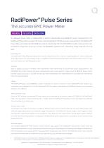 Data Sheet - RadiPower Pulse - Power Meters - 2