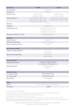 Data Sheet - RadiSense 10 B & H - Electric field probe - 3