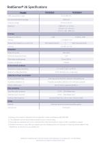 Data Sheet - RadiSense 26 - Electric field probe - 3