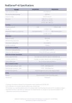 Data Sheet - RadiSense 40 - Electric field probe - 3