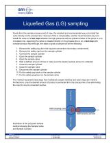 Liquefied Gas LG sampling - 3