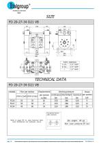 FD, FDM series - Radial piston flow dividers - 12