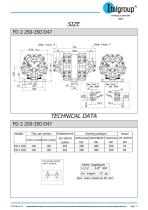 FD, FDM series - Radial piston flow dividers - 17