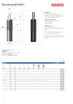 Gas pressure springs - 18