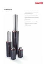 Gas pressure springs - 1