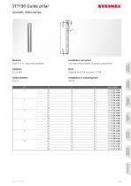 Guide units: Guide pillar/ Roller guides/ Sliding guides - 15