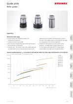 Guide units: Guide pillar/ Roller guides/ Sliding guides - 7