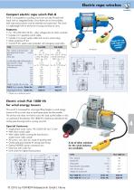 Compact Electric Rope Winches PLA-B - 1