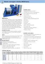 Wormgear Winch MCW - 1