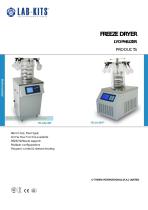 Laboratory Freeze Dryer (Lyophilizer) System - 1