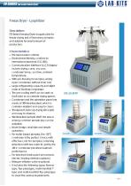 Laboratory Freeze Dryer (Lyophilizer) System - 2