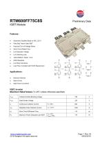 RTM600FF75C8S 3 phase IGBT module-1