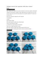 Voltage ceramic disc capacitor with silver contact-1