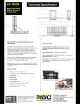 Avon SG1100CR Armoured Sliding Vehicle Gate - 2