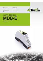 MDB-E manual - 1