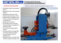 Flanging machine SMM-2000-2