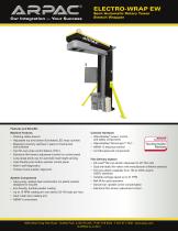 ELECTRO-WRAP EW Semi-Automatic Rotary Tower Stretch Wrapper_2014-1