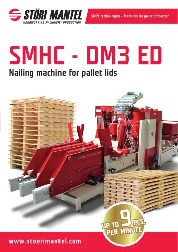 Dynamic Machine DM3 - Nailing machine for pallet lids