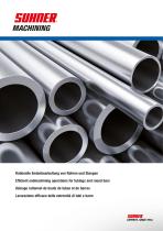 Efficient endmachining operations for tubings and round bars-1