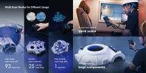 FreeScan Combo+ Wireless | Wireless Hybrid Light Source Metrology Handheld 3D Scanner-6