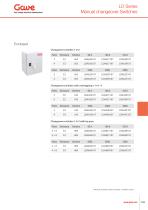 Changeover transfer switches (General Catalogue) - 11